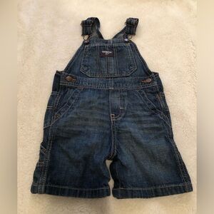 OshKosh B'gosh Dark Blue Denim Overalls